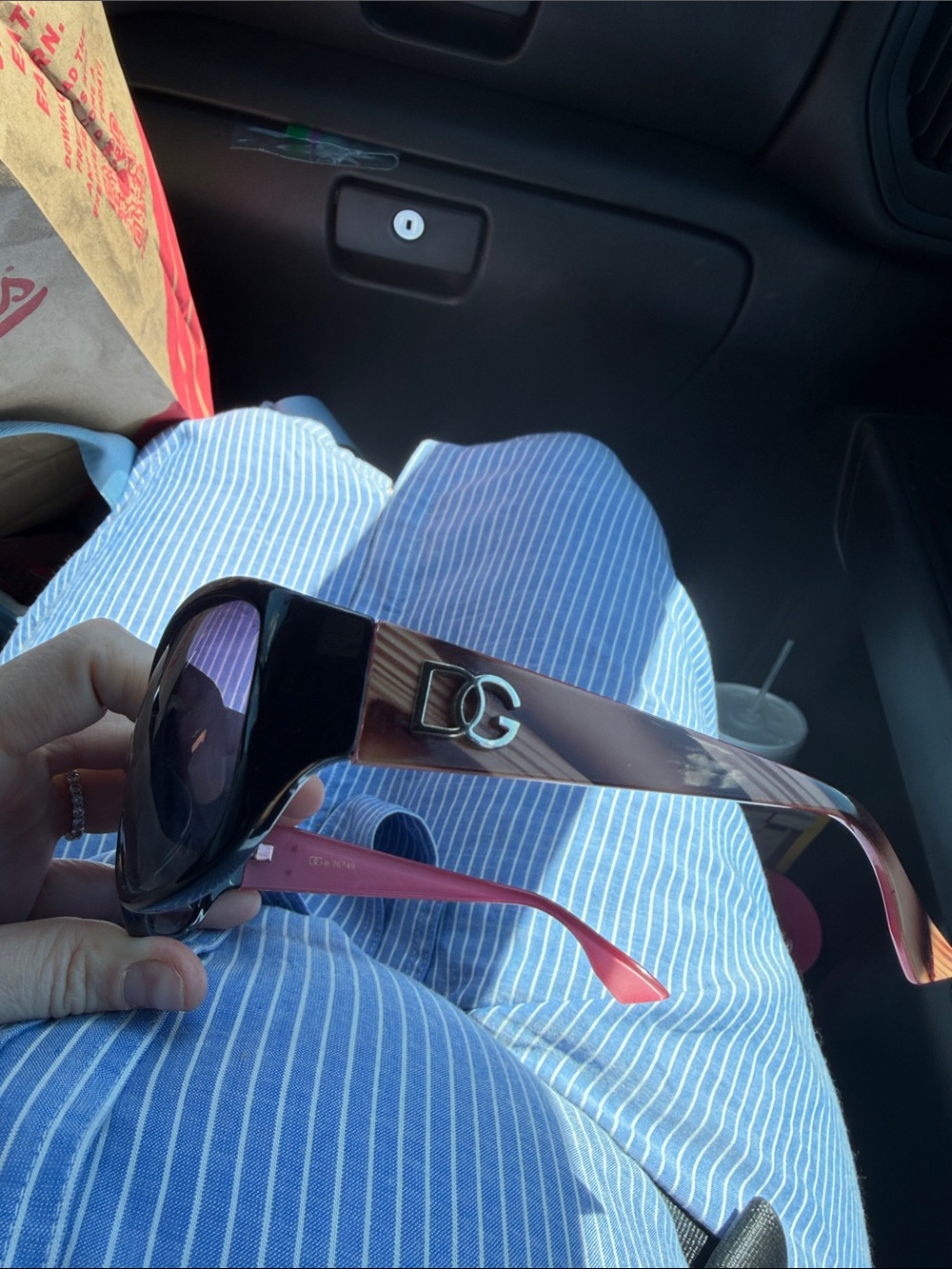 DG Logo vintage sunglasses